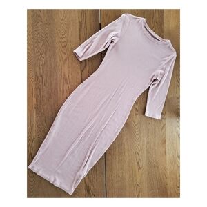 Pull And Bear fitted midi dress